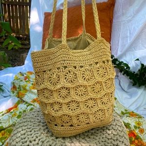 Crochet Beach Tote
